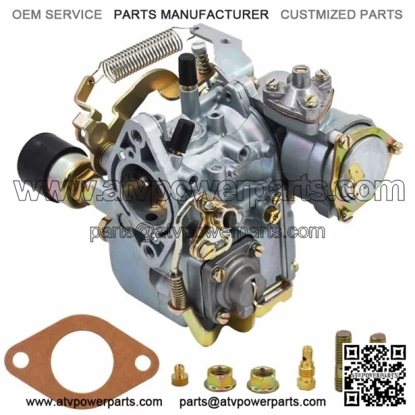 Carb Carburetor For VW 34 PICT-3 12V Electric Choke 1600CC 113129031K - Image 2