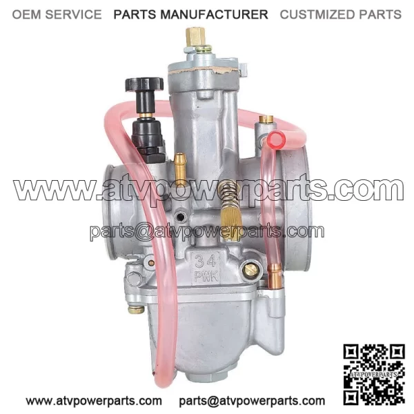 PWK 34 34mm Carburetor Carb For Kawasaki Honda Dirt Bike Quad Motorcycle ATV - Image 4