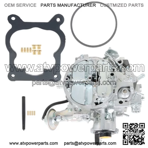4BBL Carburetor For 80-89 1904R Rochester Quadrajet 4MV Vacuum Secondary 750CFM
