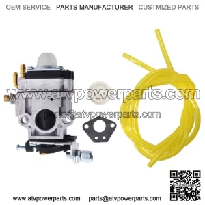 PCV43 For Gas 2 Cycle 43cc Powermate Tiller Motor Parts Carburetor Carb & Gasket