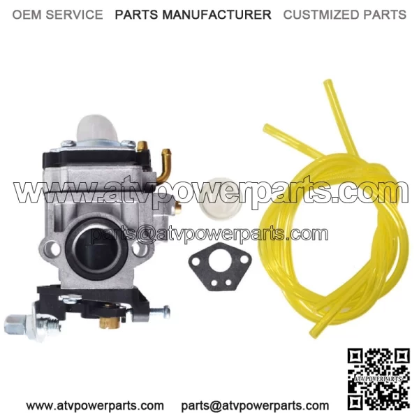 PCV43 For Gas 2 Cycle 43cc Powermate Tiller Motor Parts Carburetor Carb & Gasket - Image 3