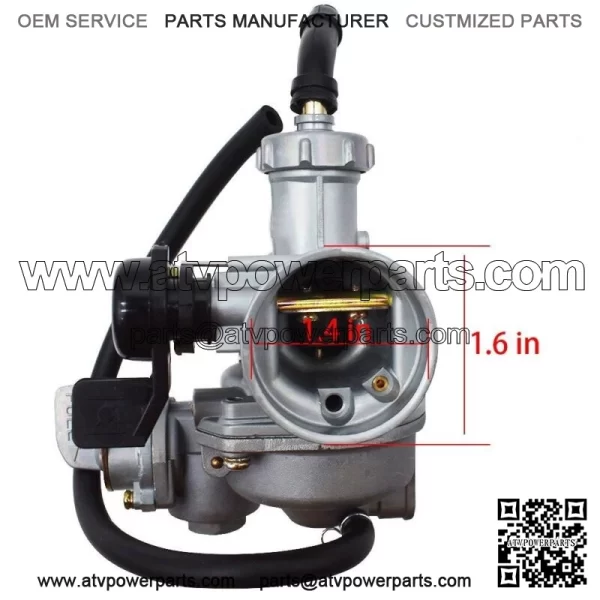 Carburetor & Throttle Cable, Handle Bar, Air Filter For Honda CT90 CT110 Carb - Image 2
