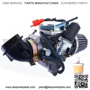 Carburetor Carb 24mm Air Filter For Scooter Kazuma Taotao SunL Eagle Baja Roketa