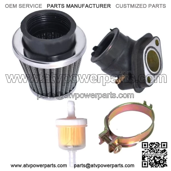 Carburetor Carb 24mm Air Filter For Scooter Kazuma Taotao SunL Eagle Baja Roketa - Image 2