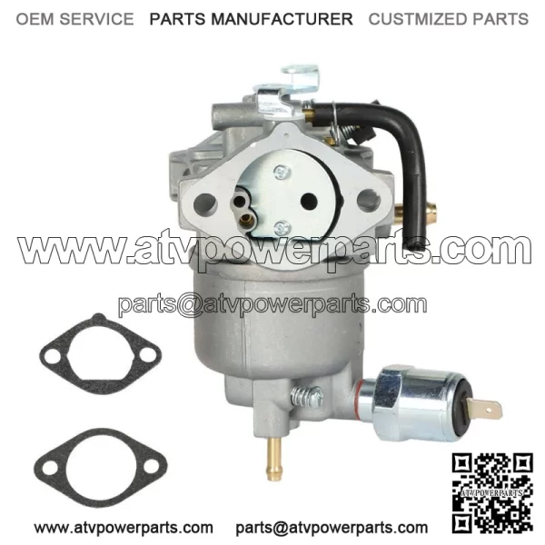 W/ Solenoid Valve Carburetor For John Deere LX178 LX186 LX188 LX277 LX279 LX289