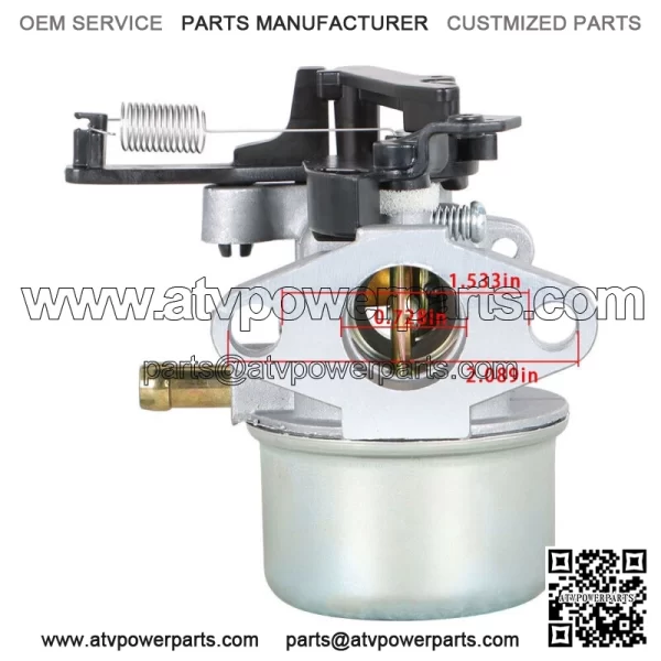 Carb Without Solenoid Valve 8.75 OHV 190cc For Toro TimeMaster 30" Mower 20199 - Image 2