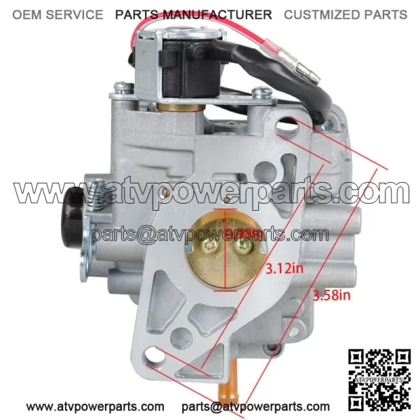 24 853 32-S W/ Solenoid Valve Carburetor Fit For Kohler CH18 18hp CH20 20hp CH22 - Image 2
