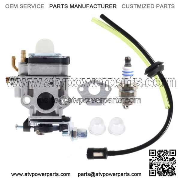 Fits For Gas 2Cycle 43cc Powermate PCV43 Tiller Motor Parts Fuel Line Carburetor - Image 4