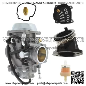Carburetor & Intake Manifold Boot for Polaris Sportsman 400 HO 4X4 2011