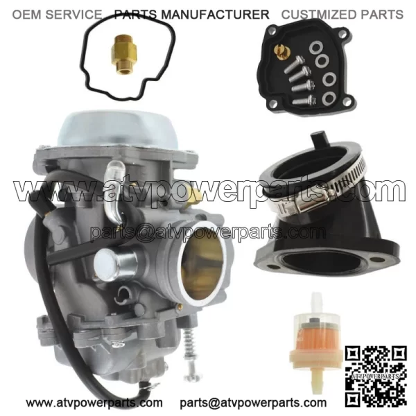 Carburetor & Intake Manifold Boot for Polaris Sportsman 400 HO 4X4 2011