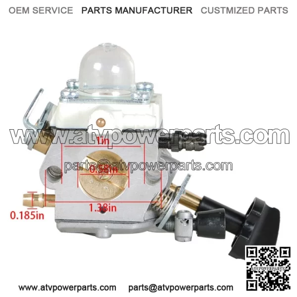 SH56 Carburetor Fits For BG86 SH56C SH86 SH86C Leaf Blower ZAMA C1M-S261B - Image 2
