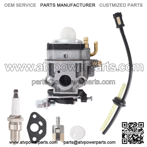For Weedeater Carburetor  TL26 1E34F 1E36F TU26 Brush Cutter 26cc 33cc Chainsaw