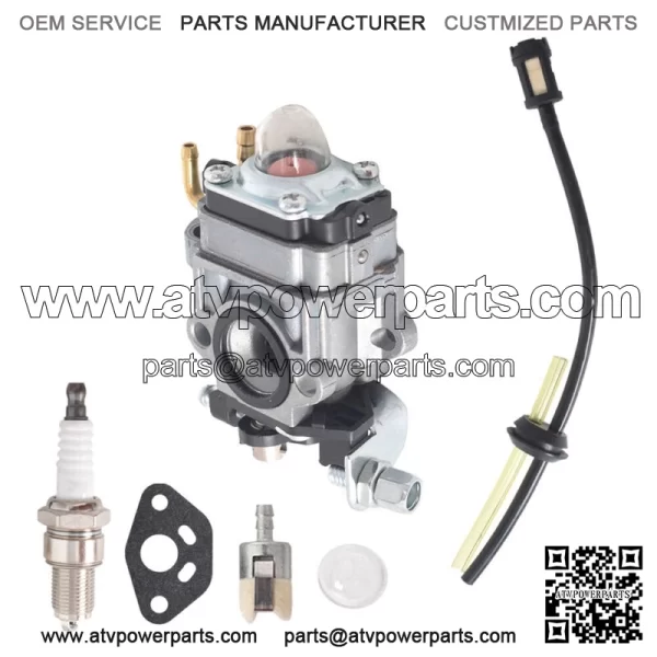 For Weedeater Carburetor  TL26 1E34F 1E36F TU26 Brush Cutter 26cc 33cc Chainsaw - Image 2