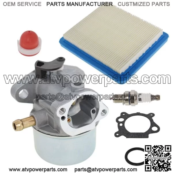 799868 Carburetor W/Gasket Air Filter For 497586 499059 498170 498254 497347 - Image 2
