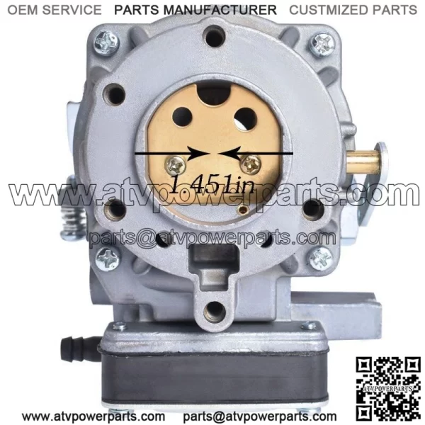 Carburetor Without Solenoid Valve W/gasket Opposed Twin 16.5HP 42A707 carb - Image 2