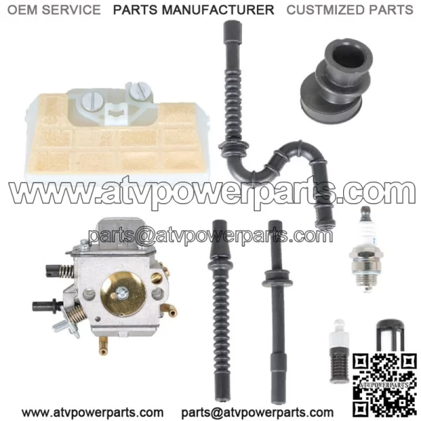 Fit For 029 MS290 039 MS390 Chainsaw 1127 120 0650 Carb kit Carburetor - Image 2