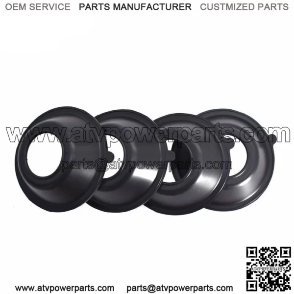 4Pcs Carburetor Slide Diaphragms For Honda Shadow VT750 2000-2007 16111-MEG-003 - Image 2