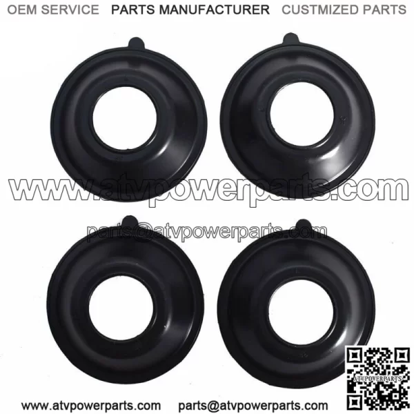 4Pcs Carburetor Slide Diaphragms For Honda Shadow VT750 2000-2007 16111-MEG-003 - Image 4