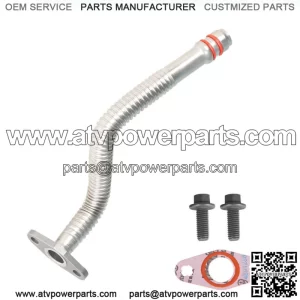 For 2004 2005 2006 2007 Dodge Cummins  5.9L Turbo Oil Return Drain Line Tube