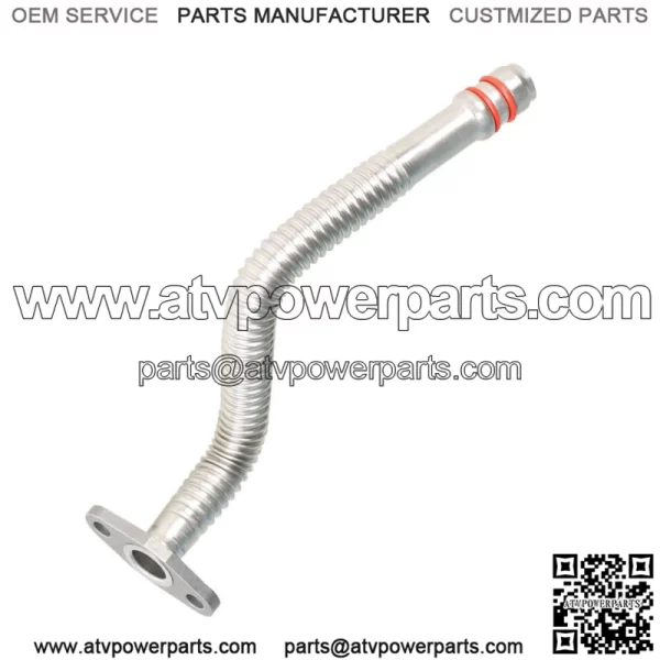 For 2004 2005 2006 2007 Dodge Cummins  5.9L Turbo Oil Return Drain Line Tube - Image 3