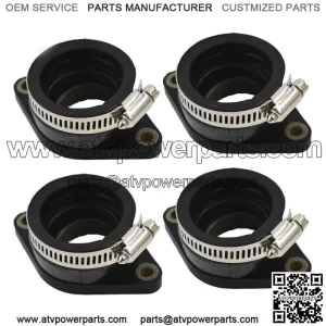 4 Left Right Carburetor Intake Manifold Boot fit for Suzuki Gs850 G Gl 1980-1983