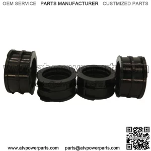 4X Carburetor Intake Manifold Joint Boot Adapter for Yamaha V-MAX 1200 1985-07