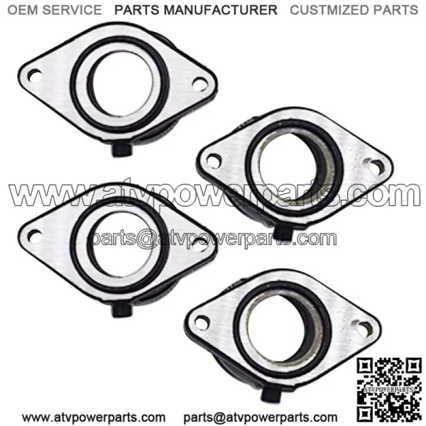 Fit for 81-83 Suzuki GS550/650 Intake Manifold Carb Boot Kit Right &Left 4 Pcs - Image 2
