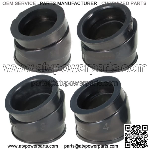 Carburetor Intake Carb Boots For 69-76 Honda CB750K CB750F Replace 16211-300-030 - Image 2