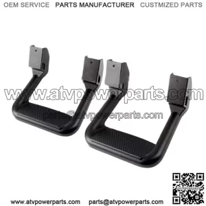 Pickup Aluminum Alloy Footboard 2 Pack #Black