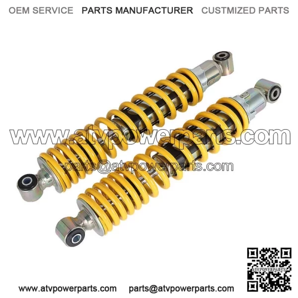 YELLOW 2 Front Coil-Over Shocks For 1987-2006 Yamaha Banshee 350 YFZ350 - Image 5