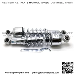 13" Chrome Harley Touring Rear Shock - With Adjustment Wrench