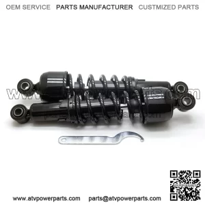 13" Black Harley Touring Rear Shock Absorber - With Adjustment Wrench