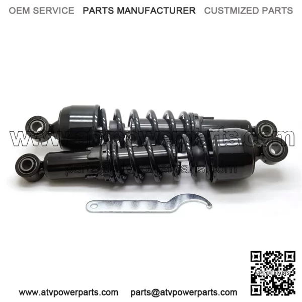 13" Black Harley Touring Rear Shock Absorber - With Adjustment Wrench