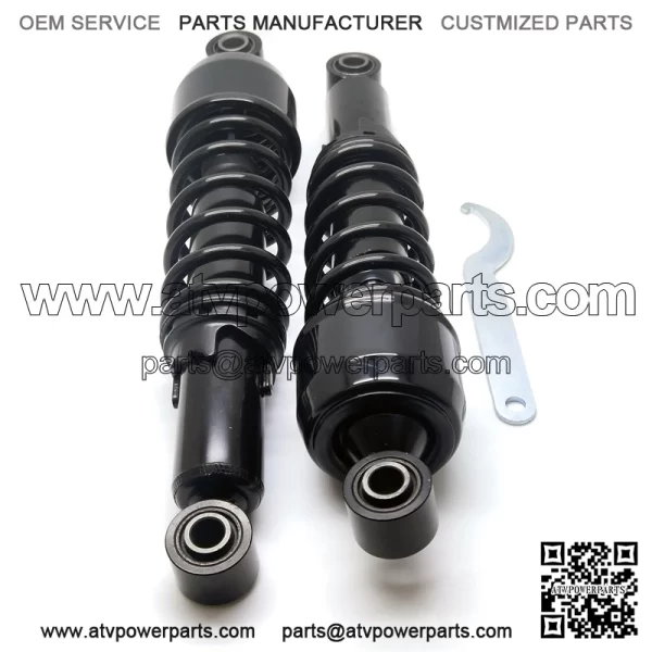 13" Black Harley Touring Rear Shock Absorber - With Adjustment Wrench - Image 4