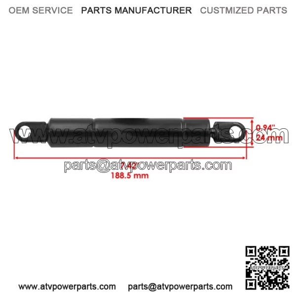 Steering Damper For Scag SMTC-48A SMTC-48V SMTC-52A SMTC-61A SMWC-52A SMWC-61A - Image 2