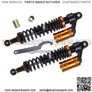 15 3/4" 400MM Air Shocks Absorbers ATV for Yamaha YFZ 450 Raptor 700 660 Banshee