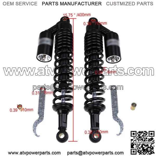 1 Pair Rear Shock Absorber Suspension For Yamaha YFZ 450 Raptor 660 700 ATV UTV - Image 3
