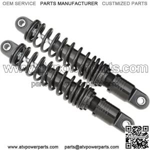 13" Ride-Height Adjustable Shocks Black Harley Davidson Dyna