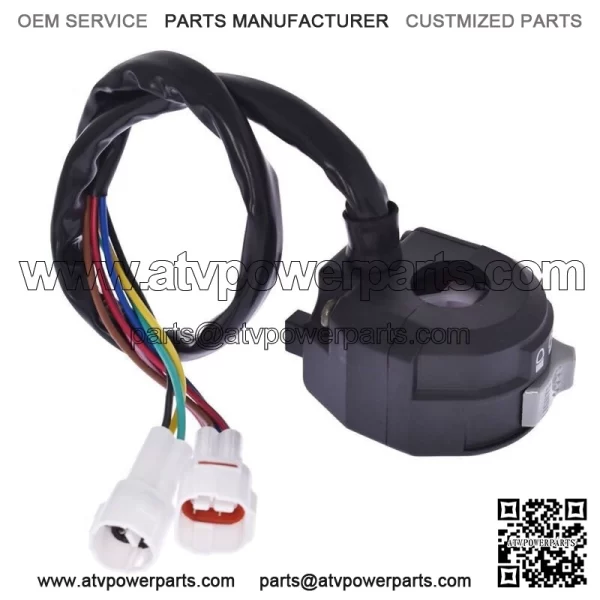 Handlebar Switch On Off Run Start Stop Headlight for Yamaha YFZ 450 YFZ450X - Image 2