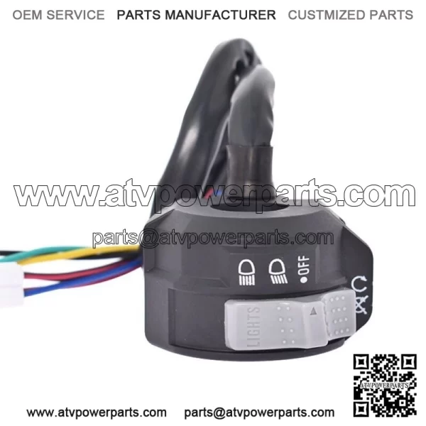 Handlebar Switch On Off Run Start Stop Headlight for Yamaha YFZ 450 YFZ450X - Image 3