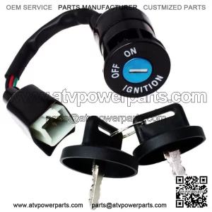 Ignition Key Switch For Polaris Sportsman 90 2001-2014 Outlaw 50 90 110
