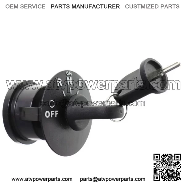Ignition Key Switch & 2 Keys for 48V RXV EZGO Electric Golf Cart 2008 & Up - Image 3