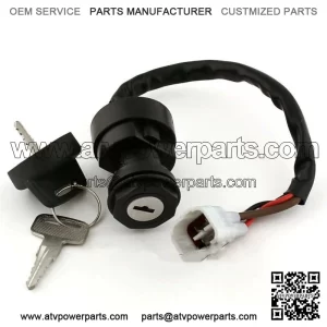 Ignition Key Switch for Yamaha Warrior 350 YFM350 1996 - 2001