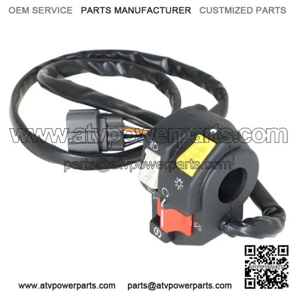 Handlebar Switch Start Stop Headlight For 2000-05 Honda Rancher 350 TRX350FM/TM - Image 5