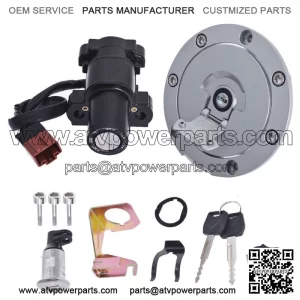 Ignition Switch Fuel Gas Cap Seat Lock Key for Honda CBR 600RR 1000RR 2007-2014