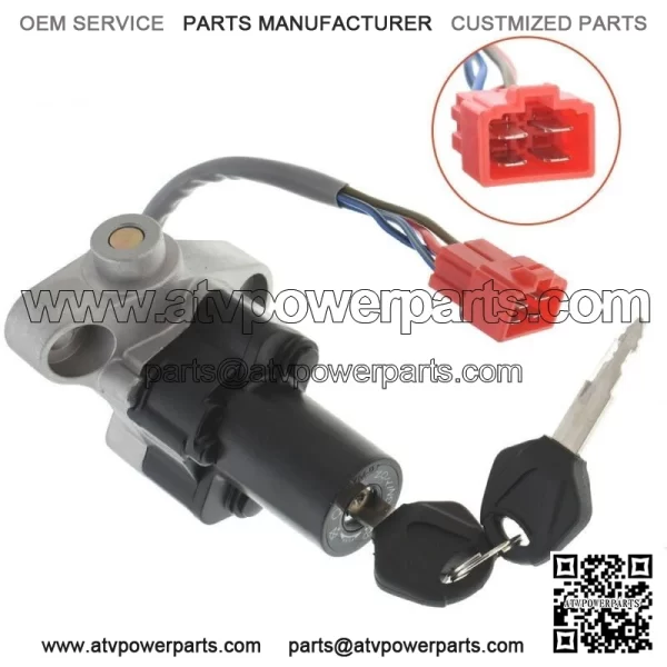 New Ignition Switch & Keys For Yamaha XVS1100 V-Star Custom 1999-2011 - Image 2