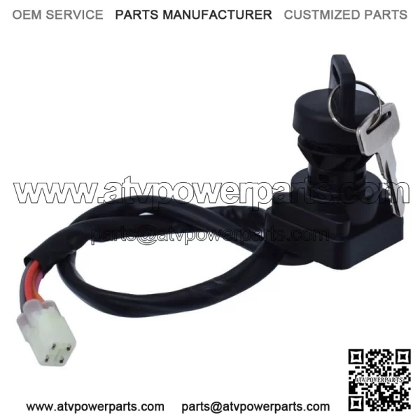 37110S-03G00 Ignition Key Switch for LTA500 F LTF500 F Vinson 2002-2007 Suzuki