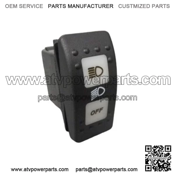 Can-Am Defender Maverick Trail Sport Light Switch OEM ROCKER HIGH LOW OFF 3 POS