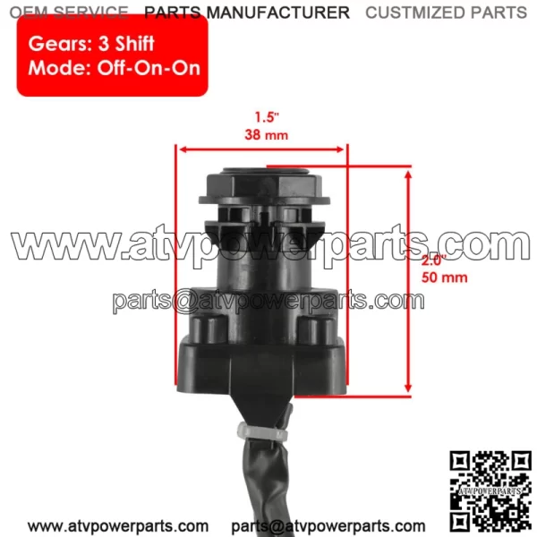 Ignition Key Switch for Bombardier Canam 710000582 710000192 - Image 2