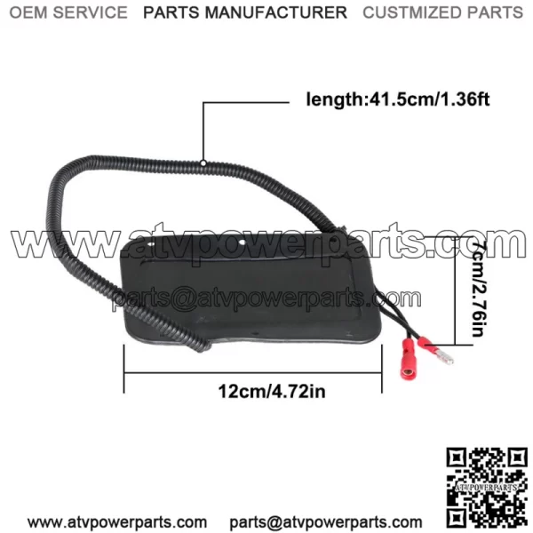 Universal Golf Cart Brake Light Switch / Brake Pad For 12V Club Car/EZGO/Yamaha - Image 3